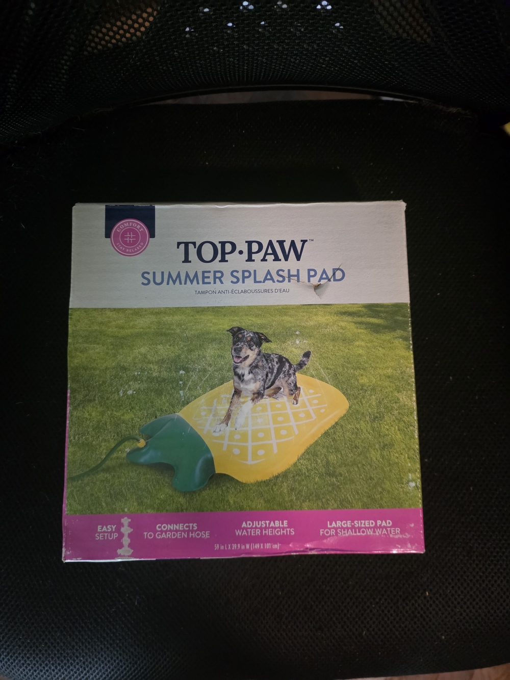 Top Paw Summer Splash Pad - Yellow